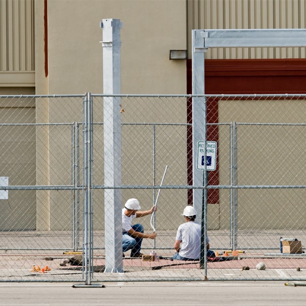 how long can i rent the temporary fence for my building site or event in Endicott